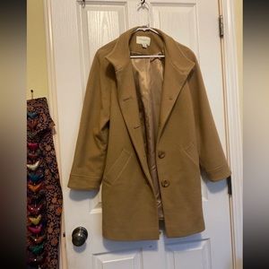 Appleseeds beige pea coat